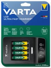 Varta nabíječka Ultra Fast Charger+ s LCD