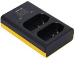 PATONA nabíječka Quick Dual pro Panasonic DMW-BLK22, USB, černá