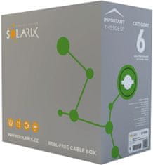 Solarix instalační kabel CAT6 UTP PVC E 305m/box SXKD-6-UTP-PVC