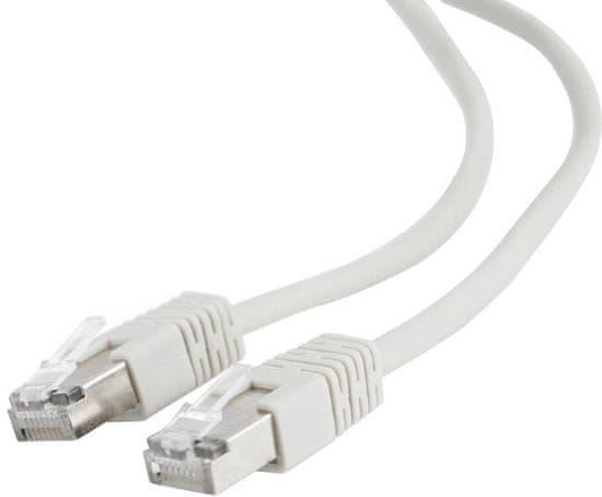 Gembird Cablexpert Patch kabel FTP c5e - 1m - stíněný - šedá