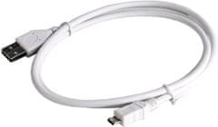 Gembird CABLEXPERT kabel USB A Male/Micro B Male 2.0, 0,5m, High Quality, bílá