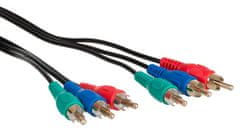 AQ KVY030, 3 RCA (cinch) / 3 RCA (cinch) - video kabel, 3m