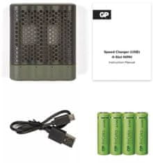 GP nabíječka baterií Speed M451 + 4× AA REC 2700