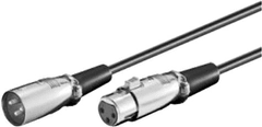 PremiumCord kabel XLR-XLR M/F 6m