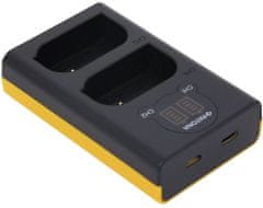PATONA nabíječka Quick Dual pro Panasonic DMW-BLK22, USB, černá
