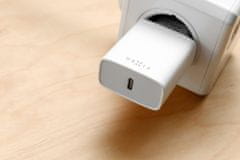 FIXED síťová nabíječka USB-C, PD, 20W, bílá + USB-C - USB-C kabel, 1m, bílá