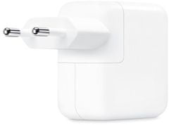 Apple napájecí adaptér USB-C, dvouportový, 35W, bílá
