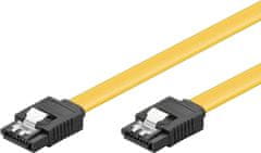 PremiumCord 1.0m SATA 3.0 datový kabel 1.5GBs / 3GBs / 6GBs, kov.západka
