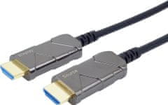 PremiumCord kabel HDMI 2.1, M/M, 8K@60Hz, Ultra High Speed, optický fiber kabel,