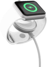 EPICO bezdrátová nabíječka pro Apple Watch, USB-C, 1.2m, bílá