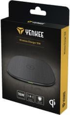 Yenkee bezdrátová nabíječka YAC 5150, 15W, černá