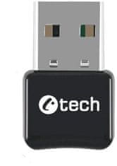 C-Tech Bluetooth 5.0 adaptér, USB, černá