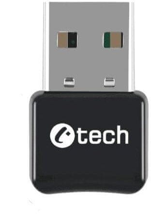 C-Tech Bluetooth 5.0 adaptér, USB, černá