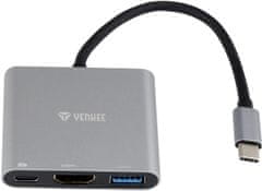 Yenkee YTC 031 USB C na HDMI, USB C,A