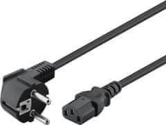 PremiumCord kabel síťový 230V k počítači 10m