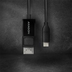 AXAGON RVC-DPC USB-C -> DisplayPort redukce / kabel 1.8m, 4K/60Hz