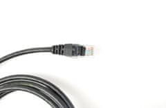 OEM UTP kabel rovný kat.6 (PC-HUB) - 1m, černá