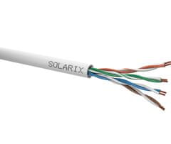 Solarix kabel licna CAT5E UTP PVC šedý 305m/box SXKL-5E-UTP-PVC-GY