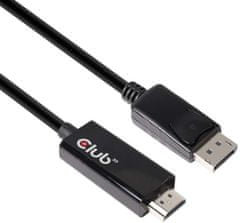 Club 3D kabel DisplayPort 1.4 na HDMI 2.0b (M/M), 2m, aktivní
