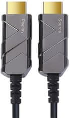 PremiumCord kabel HDMI 2.1, M/M, 8K@60Hz, Ultra High Speed, optický fiber kabel,