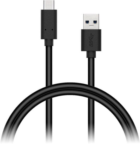 Connect IT Wirez USB-C (Type C) - USB, černý, 0,5 m