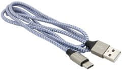 Devia Vogue USB-C 3.1 kabel, pletený