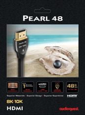 kabel Pearl 48 HDMI 2.1, M/M, 10K/8K@60Hz, 0.6m, černá