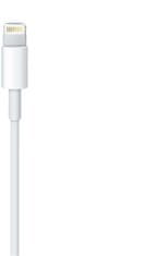 Apple kabel USB-A - Lightning, M/M, nabíjecí, datový, 1m, bílá