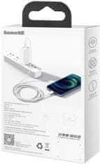BASEUS kabel Superior Series USB-A - Lightning, rychlonabíjecí, 2.4A, 2m, bílá