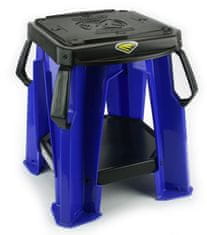 Skládací stolička Cycra pod motocykl (220kg) - modrá