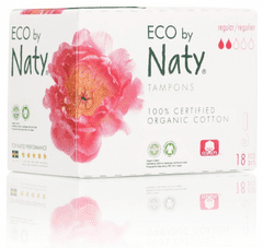 Naty Nature Babycare Dámské ECO tampóny - regular (18 ks)