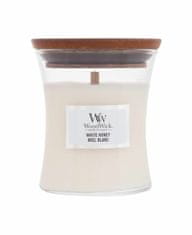 Woodwick 85g white honey, vonná svíčka