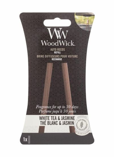 Woodwick 1ks white tea & jasmine auto reeds, vůně do auta