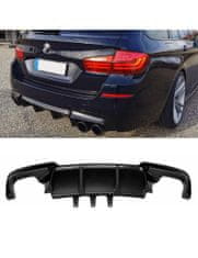 Protec  Difuzor zadního nárazníku BMW 2010-2018 LOOK M5 carbon černý