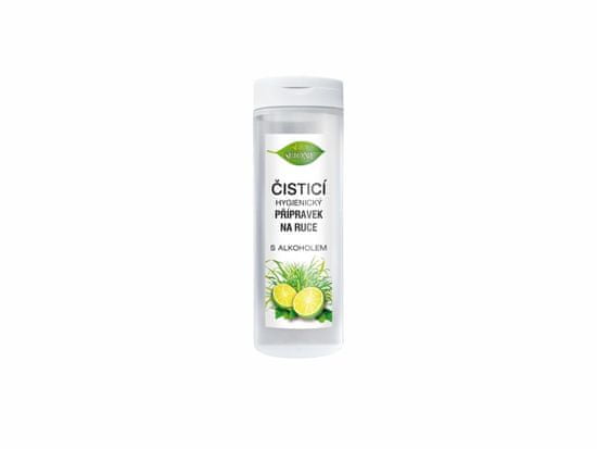 Bione Cosmetics Čistící hygienický přípravek na ruce s alkoholem a prodlouženým účinkem LEMONGRASS + LIMETKA 100 ml