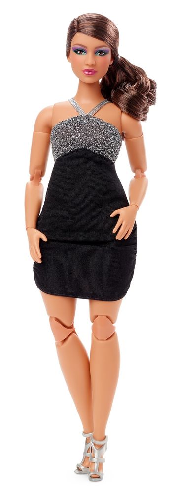 Mattel Barbie Basic Brunetka ladných křivek HBX95