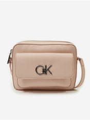Calvin Klein Světle růžová crossbody kabelka Calvin Klein UNI