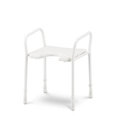 Meyra Dubastar 3016702 - stolička do sprchy s hygienickým výřezem