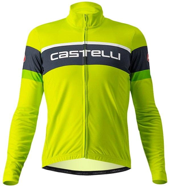 Castelli pánský cyklistický dres Passista Jersey zelená XXL