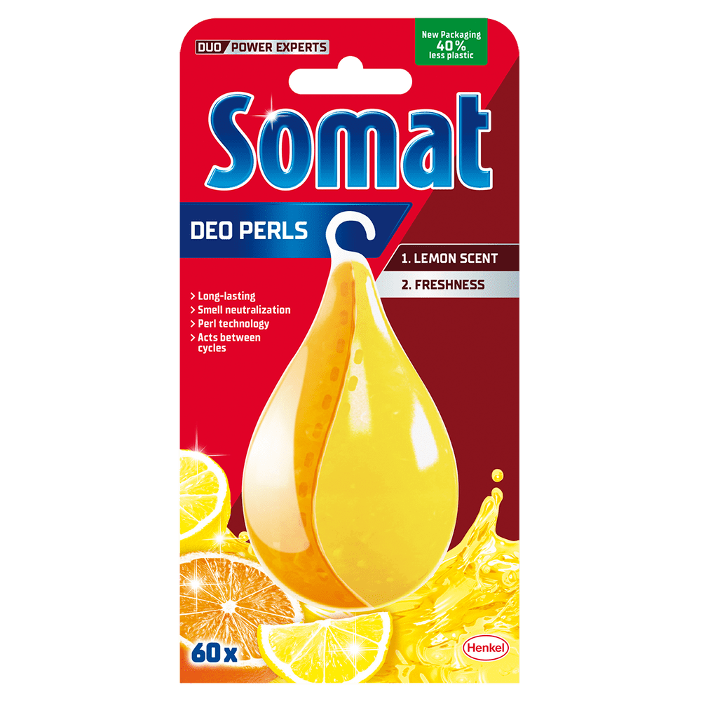 Levně Somat Deo Pearls Lemon osvěžovač 60 mytí