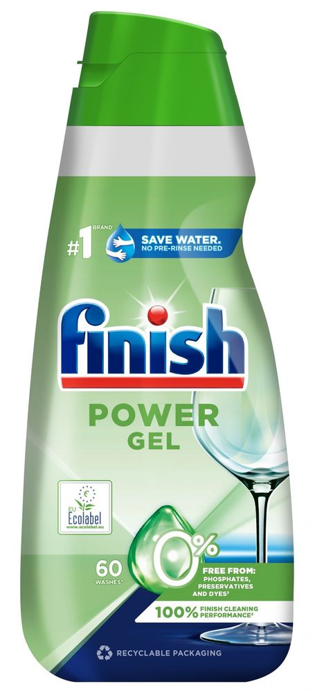 Finish 0 % gel do myčky nádobí 900 ml