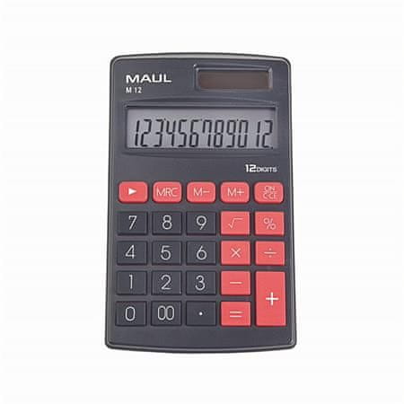 MAUL Kalkulačka "M 12", kapesní, 12 číslic, 7261490