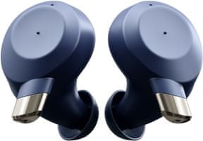 bezdrátová Sluchátka FEM True wireless sluchátka, modrá vestavěný mikrofon Bluetooth až 20 hodin výdrž