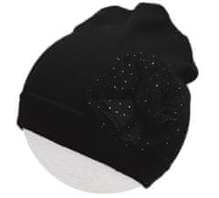 ROCKINO Dívčí čepice vzor 5117 - černá, 50 velikost