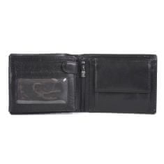 COSSET černá pánská peněženka 1465 Vitto C