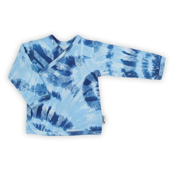 NICOL Kojenecká bavlněná košilka Tomi modrá - 62 (3-6m)