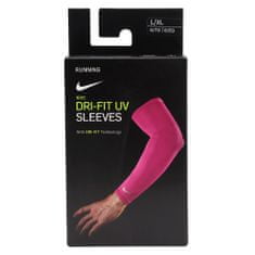 Nike LIGHTWEIGHT RUNNING SLEEVE, ACTIVE PINK/SILVER | S/M