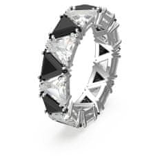 Swarovski Nepřehlédnutelný třpytivý prsten Ortyx 5620672 (Obvod 55 mm)
