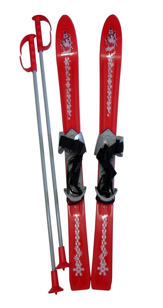 ACRAsport sjezdové lyže Baby Ski 90 cm, červená