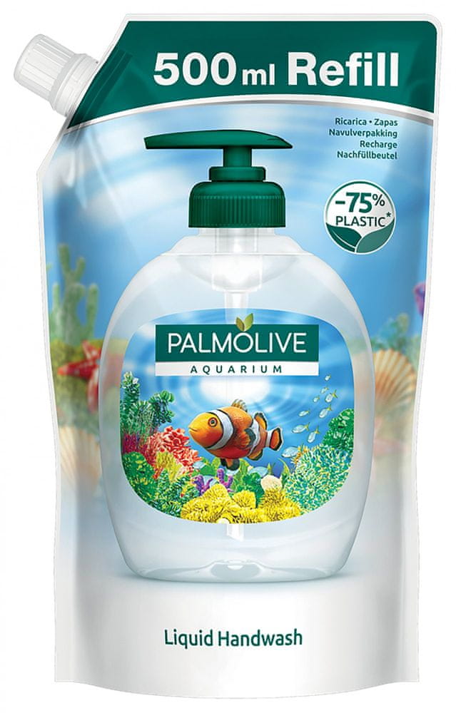 Palmolive Aquarium náhradní náplň tekuté mýdlo 500ml